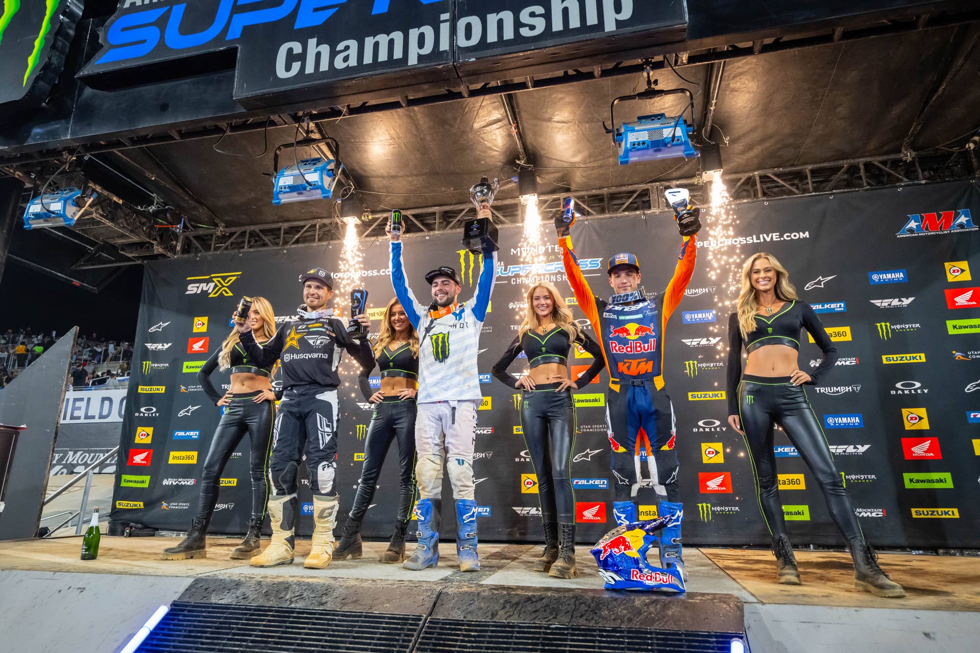 250 East Supercross Birmingham Race Results, Nate Thrasher Wins