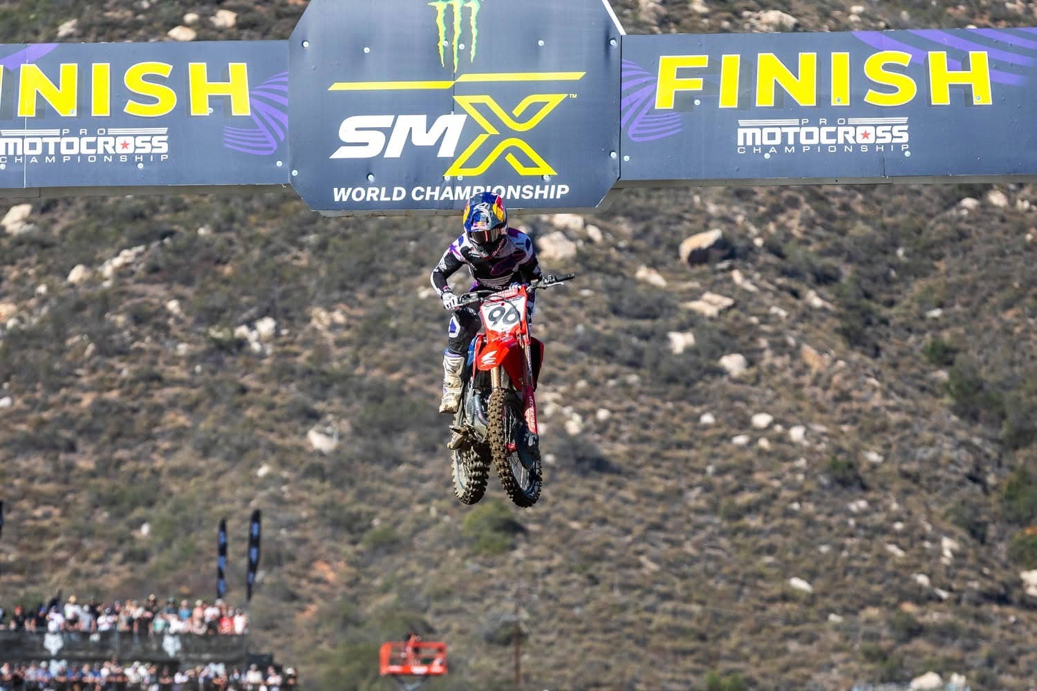 Cooper Webb's Bike Smokes Out in Moto 1, Rebounds to Finish P7 in Moto 2 at  Pala