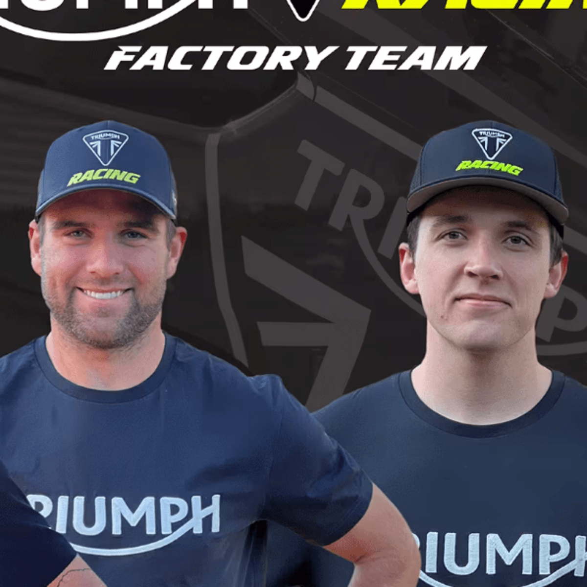 Four-Man 2025 SMX Team for Triumph Factory Racing Announced