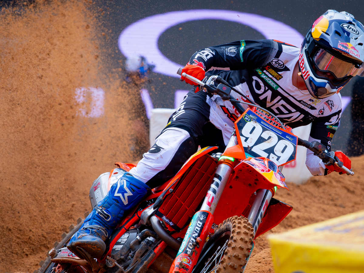 Julien Beaumer Claims Career-First Podium in SMX Playoff Opener at  Charlotte - Motocross