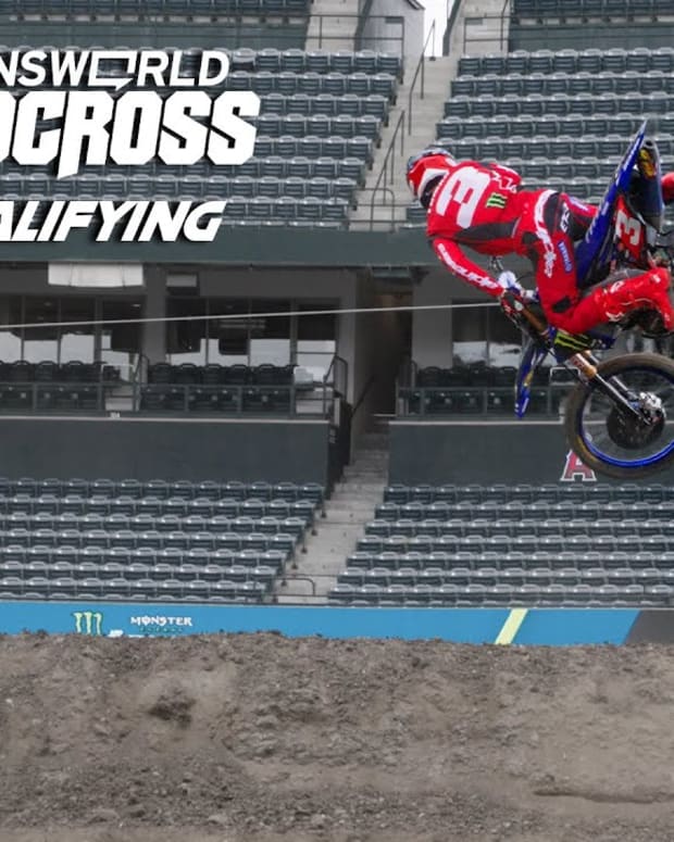 Watch Anaheim 2 Supercross 450 TWMX Highlights Jett Lawrence Wins