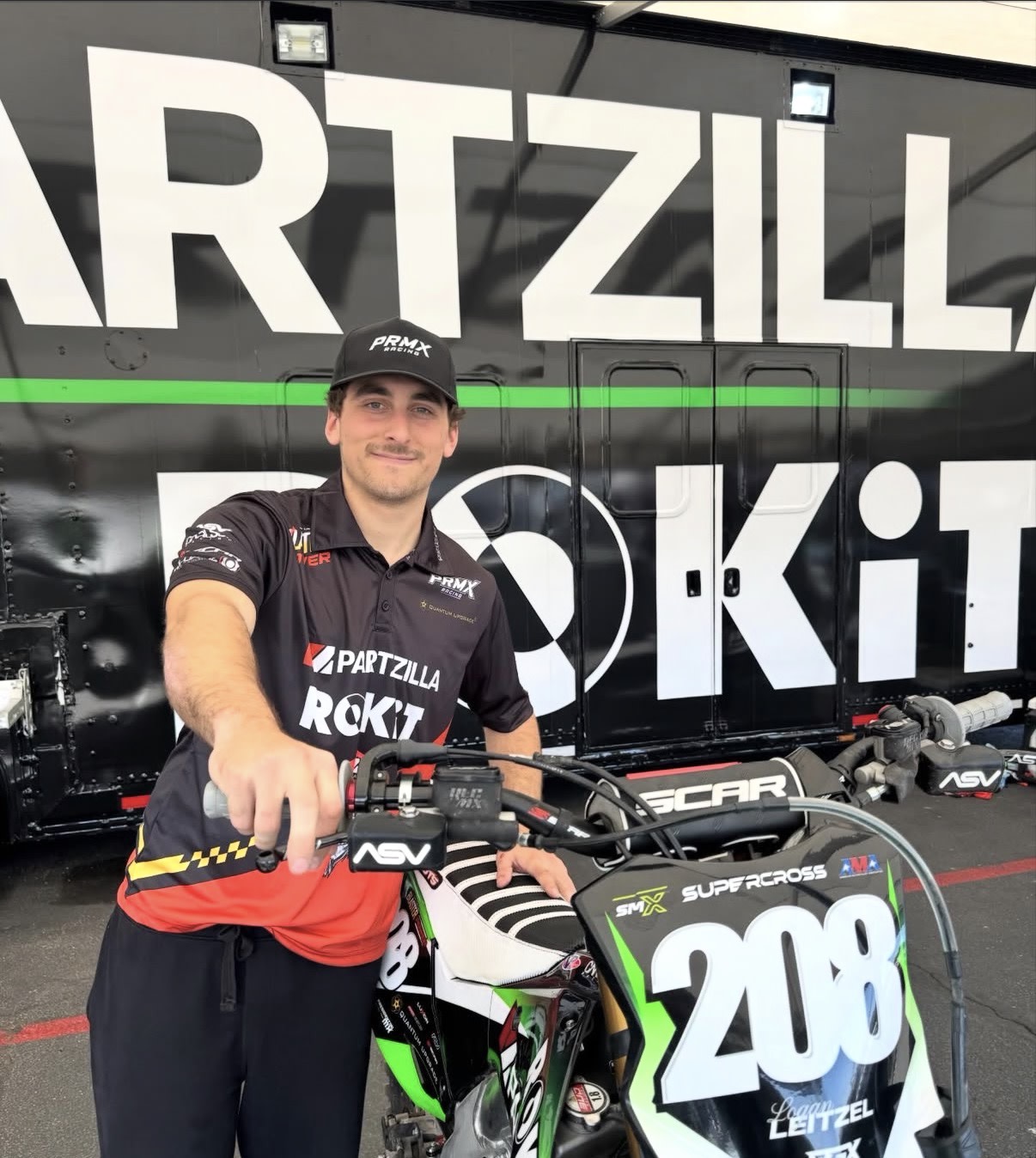 Logan Leitzel To Fill In For Partzilla ROKiT PRMX Kawasaki - Motocross