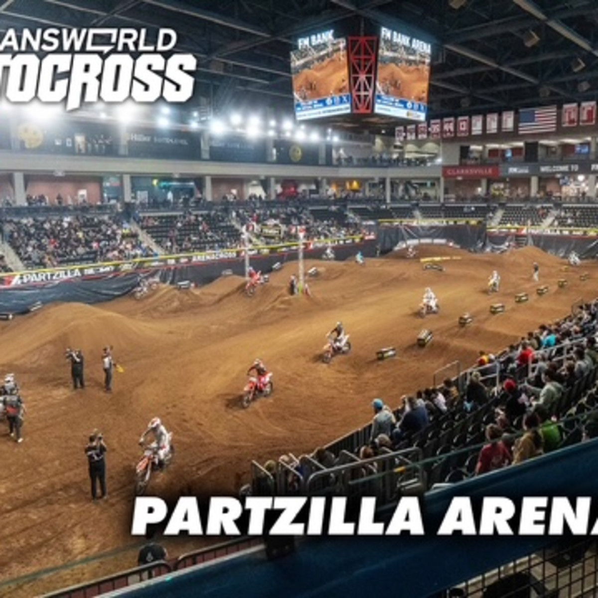 Watch: Partzilla Arenacross Round 1 Highlights - Motocross
