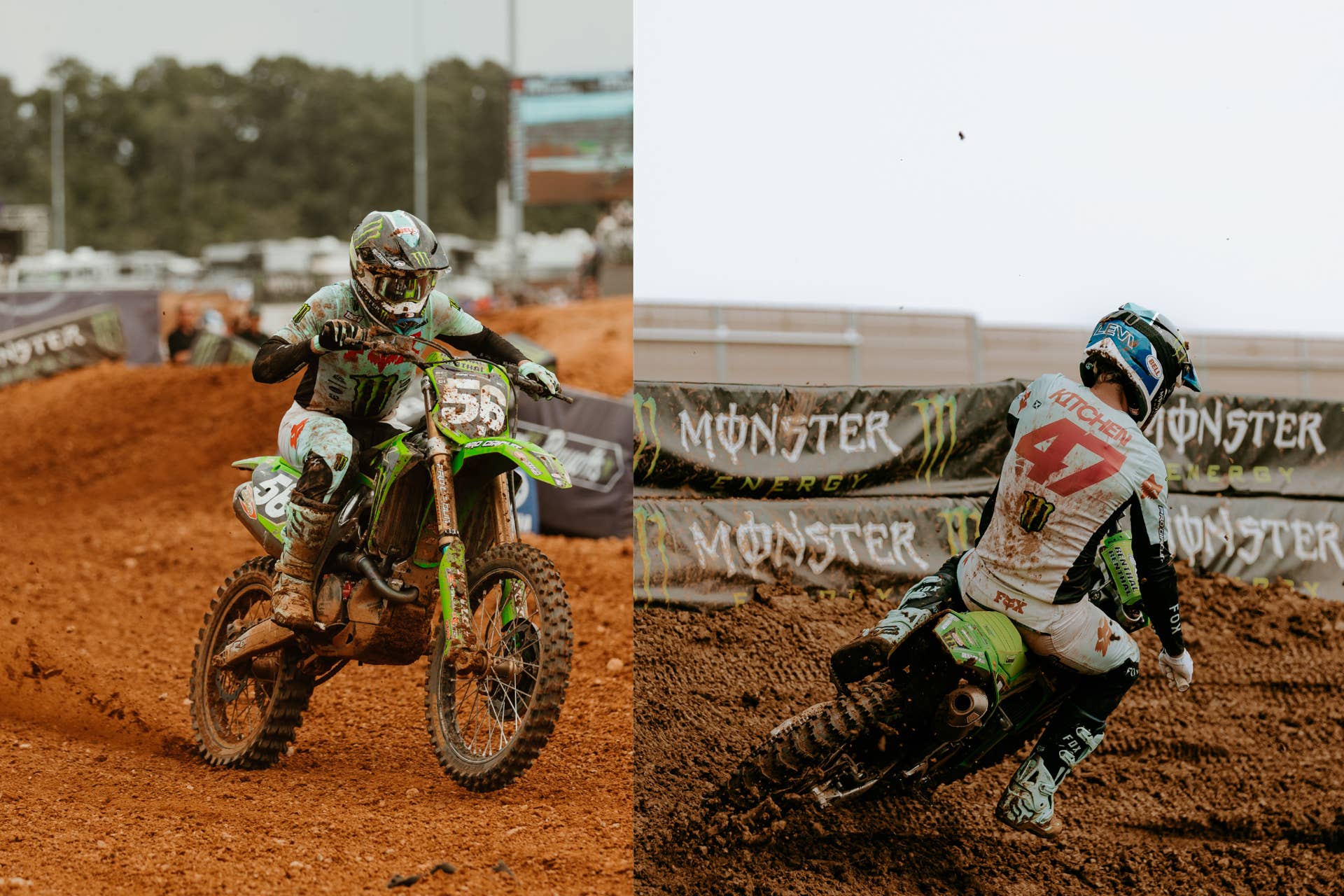 Seth Hammaker, Levi Kitchen Penalized in Moto 1 at Charlotte SMX