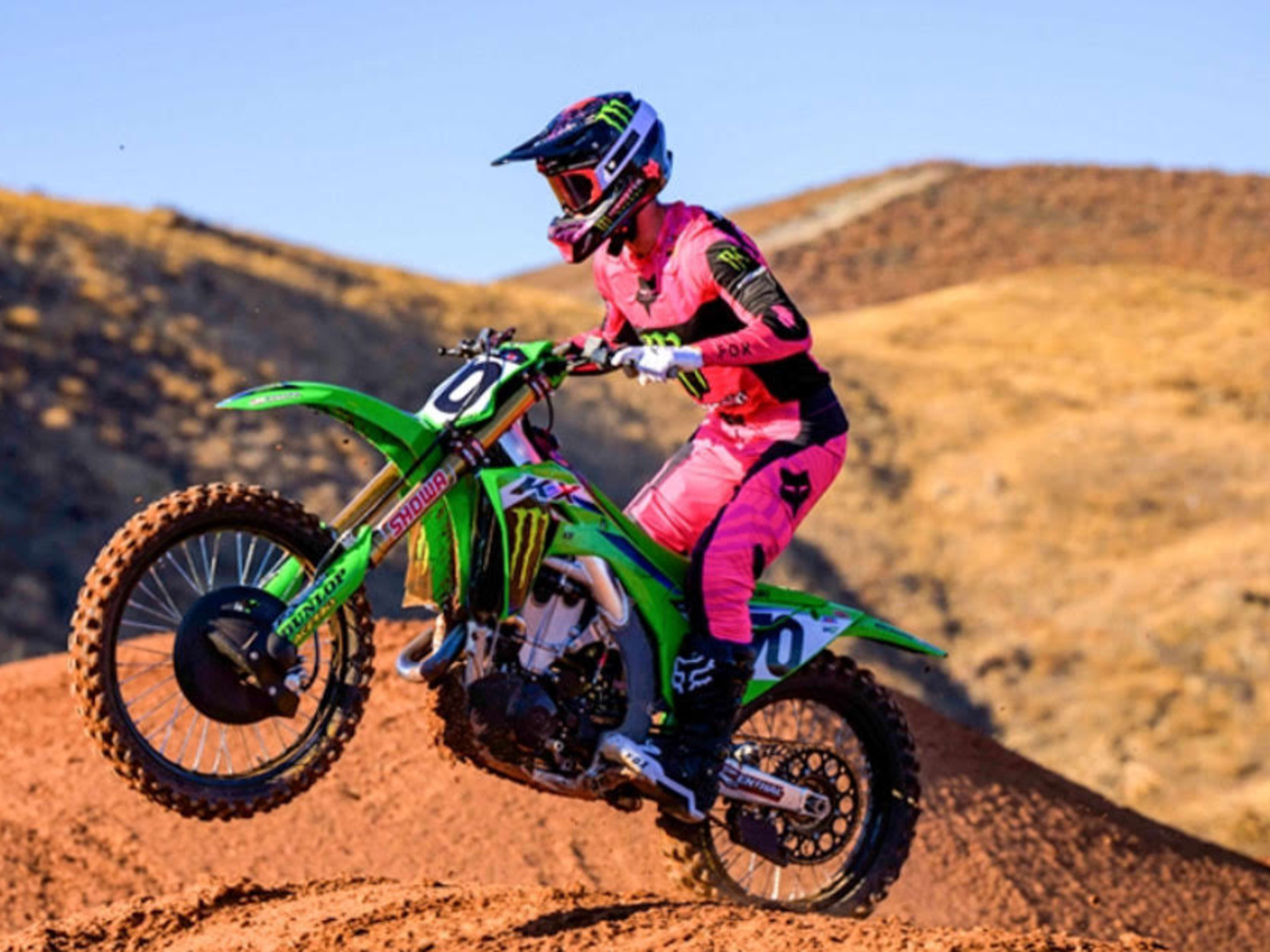 Jorge Prado First Look on Monster Energy Kawasaki - Motocross