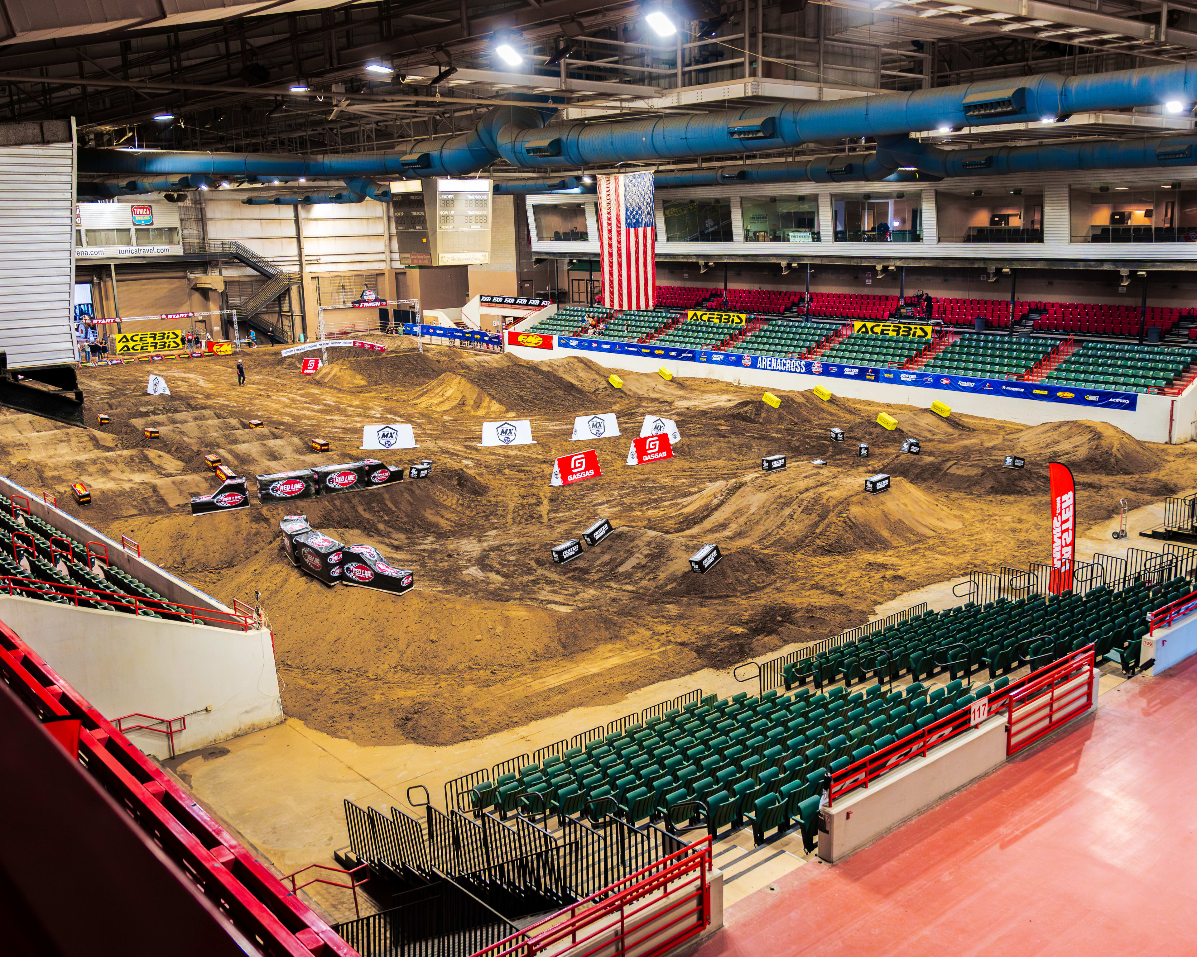 Red Line Oil Arenacross Series Launches with Action-Packed