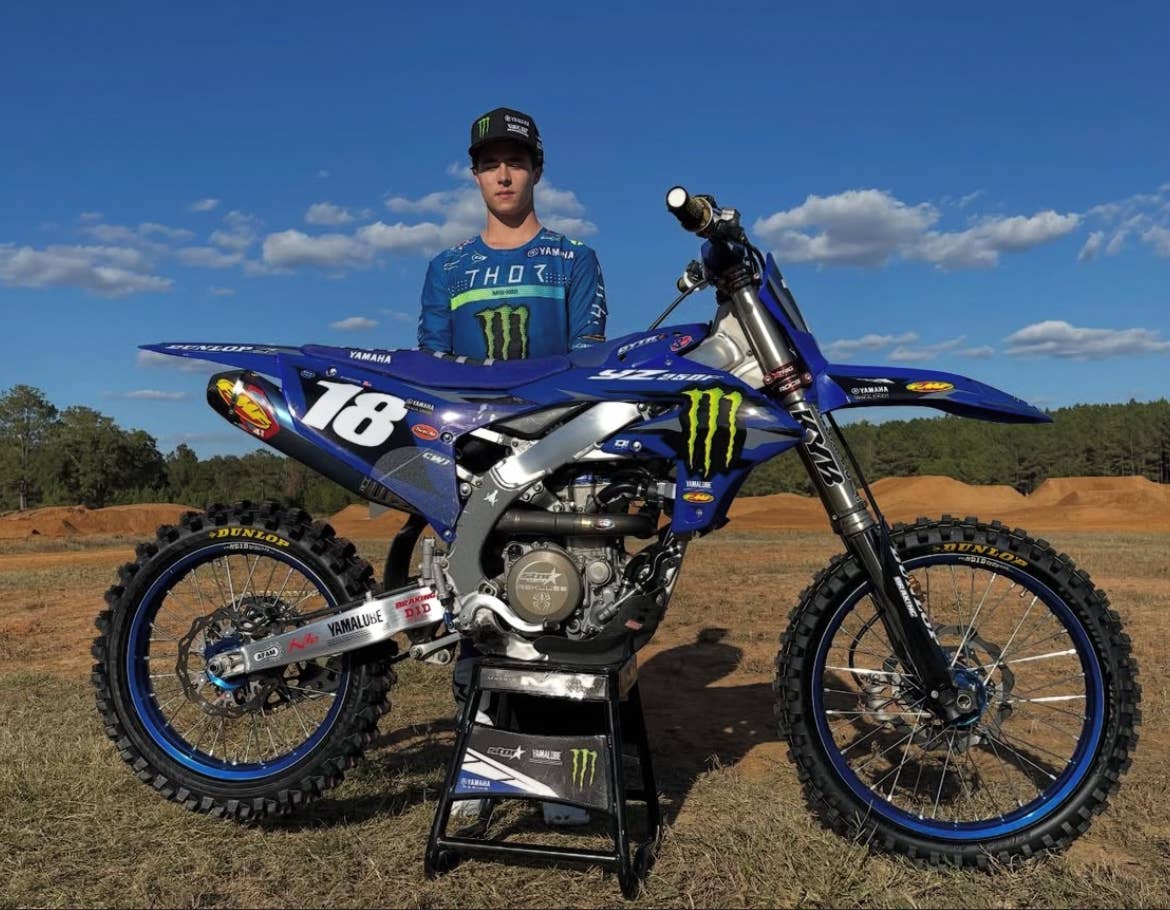 Rising Star Landen Gordon Signs With Monster Energy Yamaha Star Racing